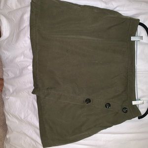 Banana Republic olive skirt